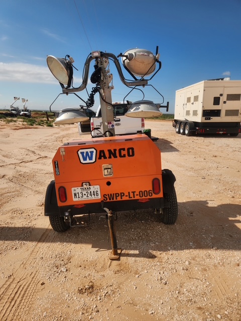 light tower rental company in midland