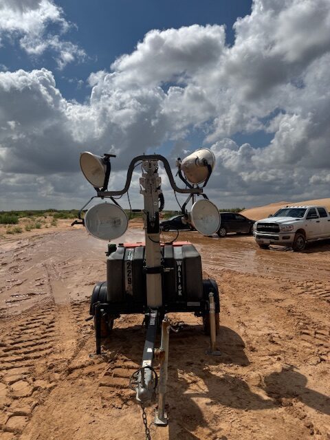 job site light tower rental company